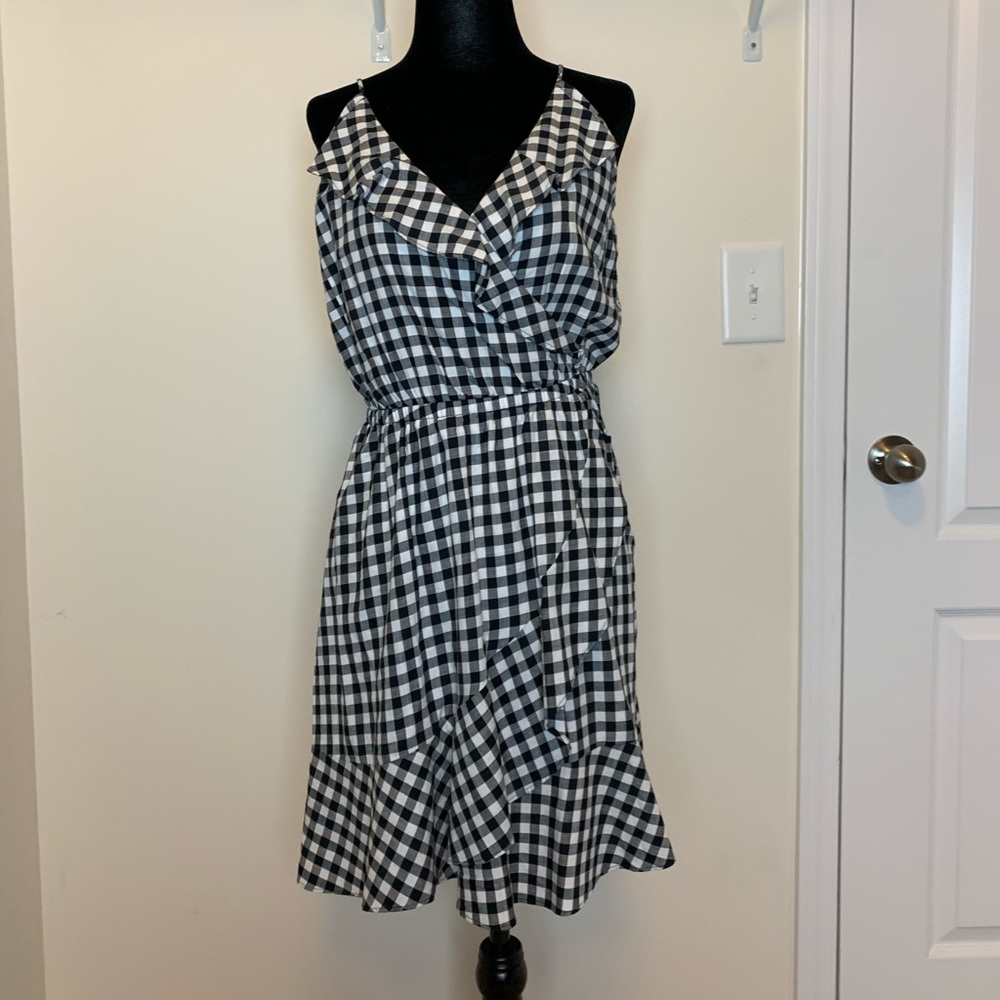 Express Plaid Mini Dress